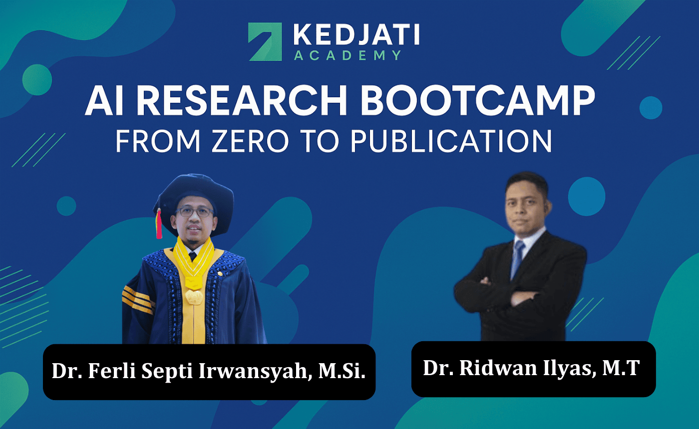(PAKET PREMIUM) AI Research Bootcamp: From Zero to Journal Publication
